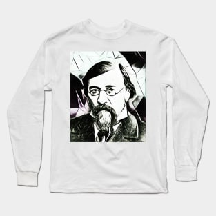 Rufus Wilmot Griswold Black And White Portrait | Rufus Wilmot Griswold Artwork 3 Long Sleeve T-Shirt